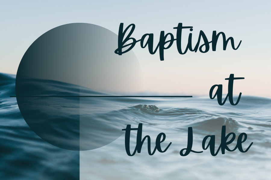 baptism at the lake